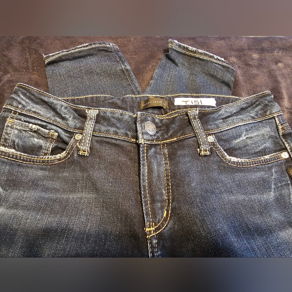 Silver Jeans Dark Indigo Denim